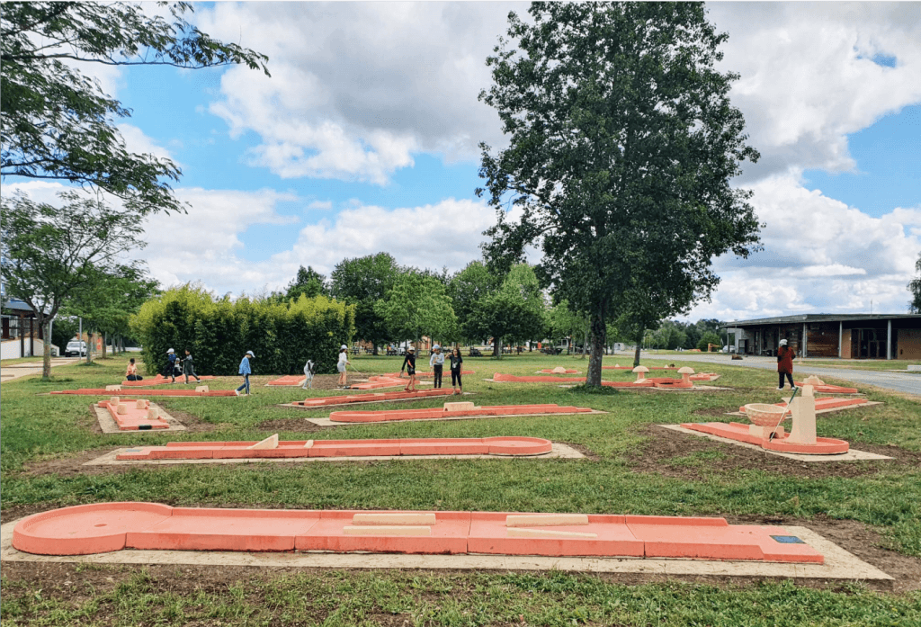 parcours mini golf