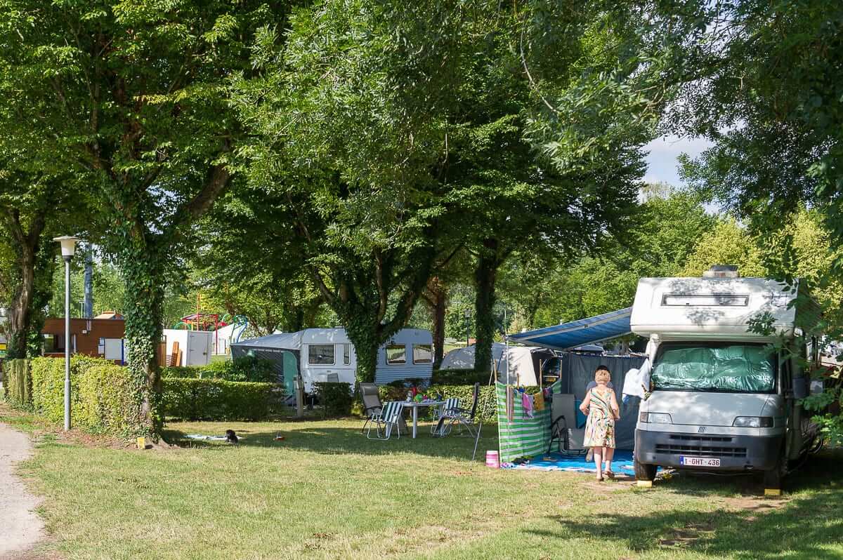 Emplacement camping-car