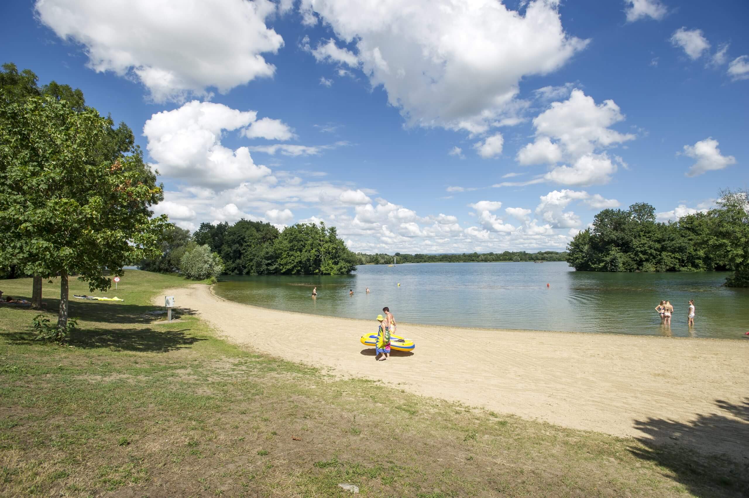espace vert proximité plage
